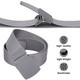 1.5" Men Canvas Belt with Flip Plastic Buckle Nylon Webbing Military-Style Belt